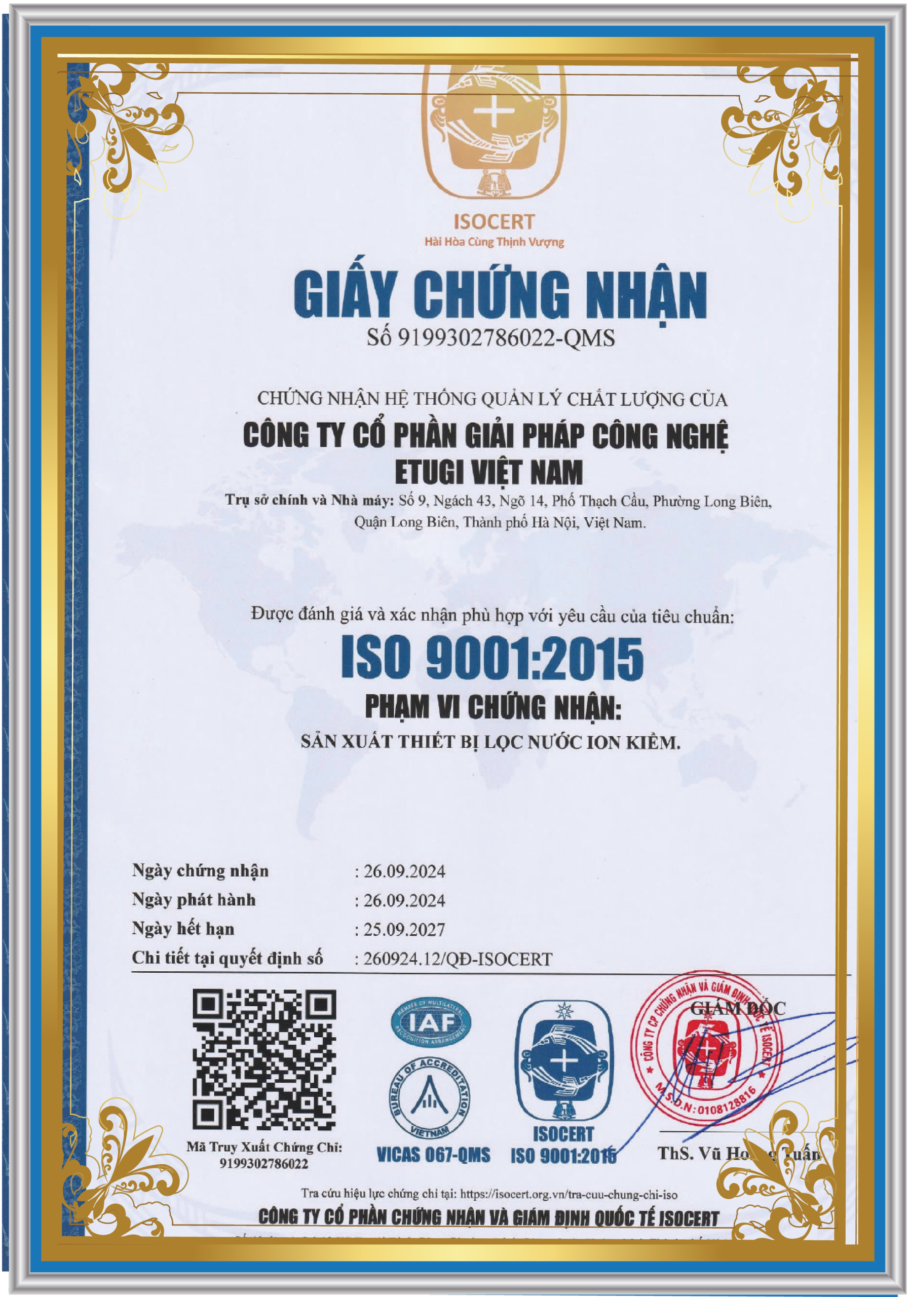 CHỨNG TỪ PHÁP LÝ ETUGI 2026-06