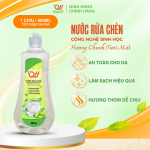 800ml Nước rửa chén sinh học Hương Chanh